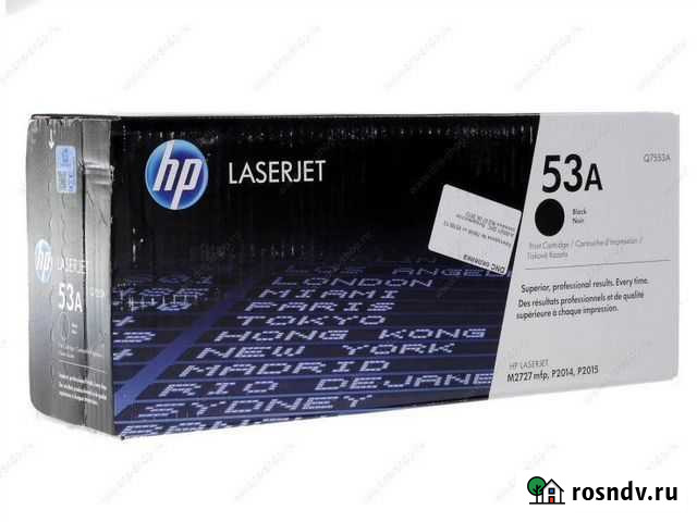 Картридж Оригинал. HP 53A Демидов - изображение 1