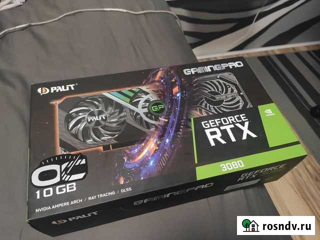 Видеокарта rtx 3080 без LHR на гарантии Ростов-на-Дону - изображение 1