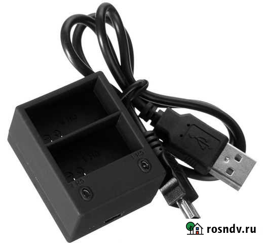 Зарядное для двух аккумуляторов GoPro Hero 3/3+ Омск - изображение 1