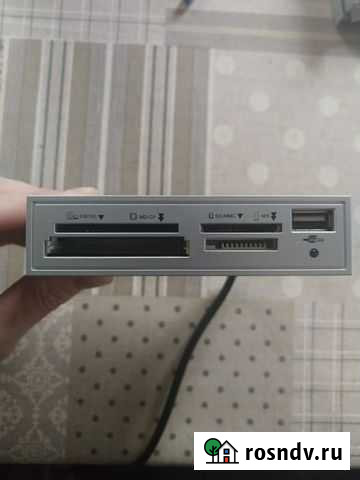 Картридер Acorp crip200-S + Floppy-дисковод NEC FD Волоколамск - изображение 1