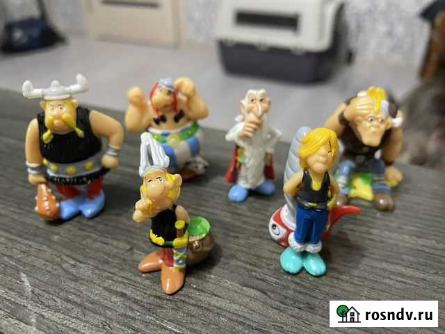 Астерикс и обеликс коллекция киндер 2000гг Гатчина - изображение 1