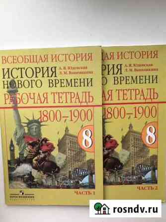 8 класс рабочие тетради по истории Воронеж