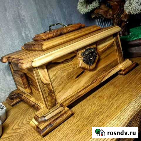 Деревянная шкатулка Саратов - изображение 1