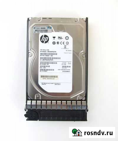 Жесткий диск HP 2TB MB2000fbzpn SAS Железногорск - изображение 1