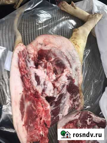 Домашняя свининаи,откорм на зерне.Паленое соломой Старый Оскол - изображение 1