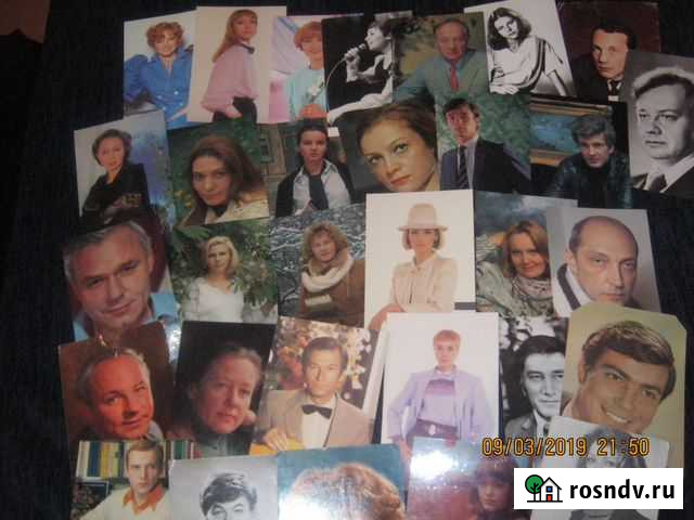 Открытки с актерами кино Ижевск - изображение 1