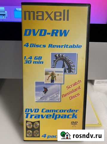 Maxell DVD-RW балванки Мытищи - изображение 1