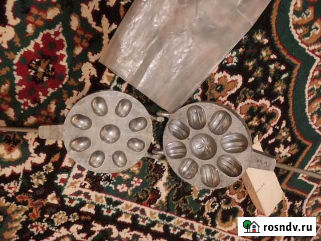 Форма для приготовление вафель и орешков СССР Ижевск - изображение 1