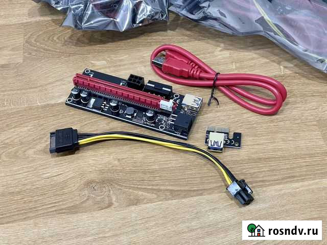 Райзер pci e x16 009S Брянск - изображение 1