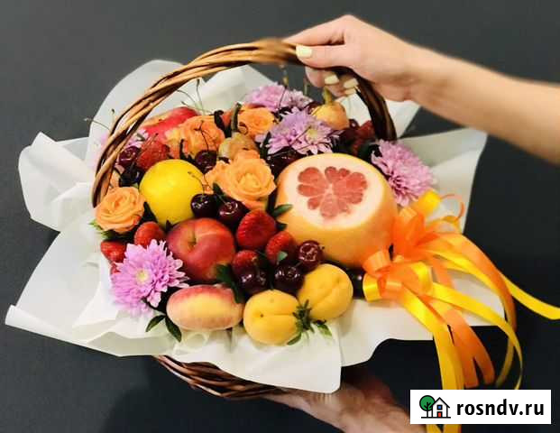 Букет из фруктов, сухофруктов, орехов Ижевск - изображение 1