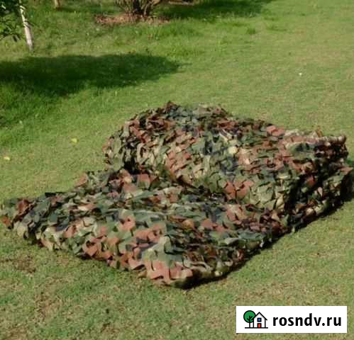 Сеть маскировочная Лесной камуфляж 4м*2м Екатеринбург - изображение 1