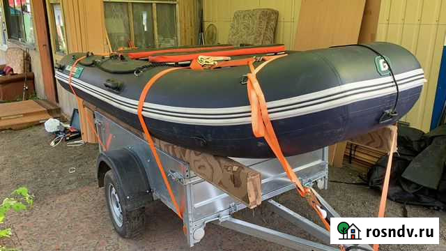 Гладиатор 3,7AL + Mikatsu 9.9 (15) + прицеп Сургут - изображение 1