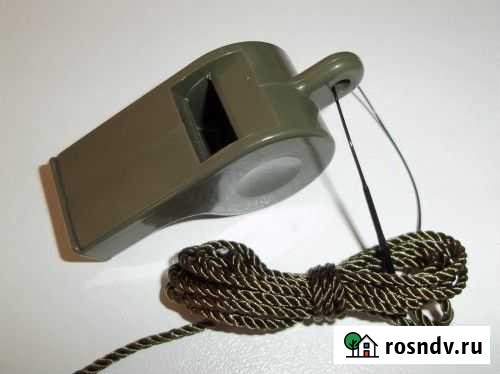 Свисток сигнальный GI US OD Plastic Whistle Ульяновск - изображение 1