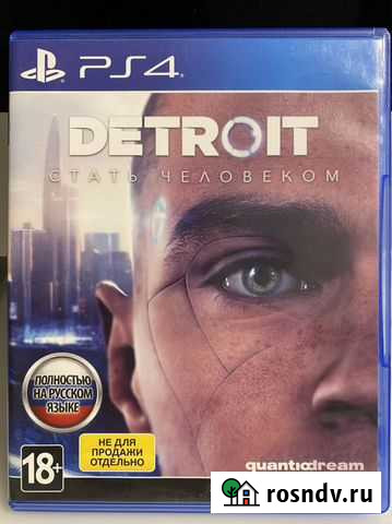 PS4 игра Sony Detroit: Стать человеком Мытищи - изображение 1