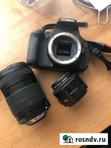 Фотоаппарат Canon 600d Ростов-на-Дону - изображение 1