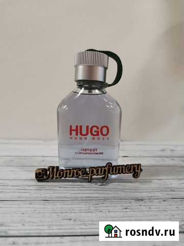 Тестер Hugo Boss Man синий мужской парфюм Калининград - изображение 1