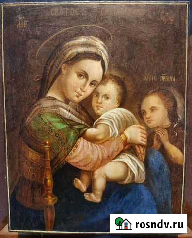 Икона антикварная Трёх Радостей 19век Липецк - изображение 1