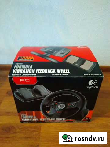 Игровой руль с педалями logitech Севастополь - изображение 1