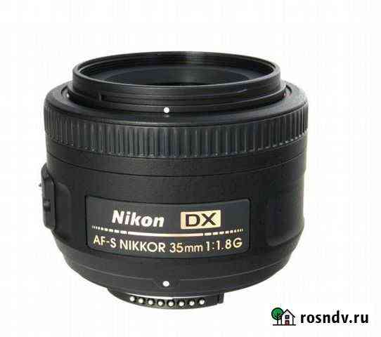 Объектив Nikon 35mm f/1.8G AF-S DX Nikkor Санкт-Петербург