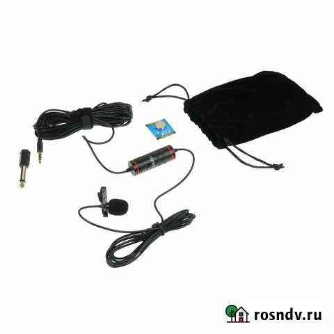 Микрофон петличный GreenBean Voice E2 Jack 8метров Калининград