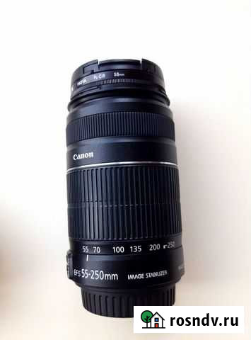 Объектив Canon efs 55-250 mm Томск - изображение 1
