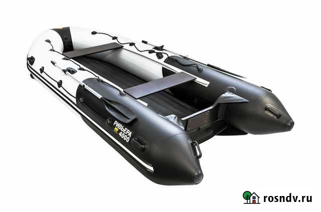 Надувная лодка пвх, Ривьера 4000 нднд Гидролыжа Владивосток - изображение 1