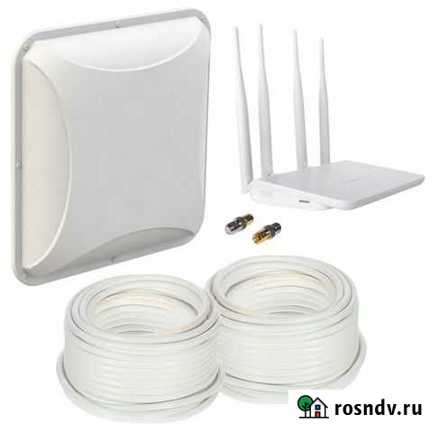 Комплект с WiFi Роутером модемом под сим Воронеж - изображение 1