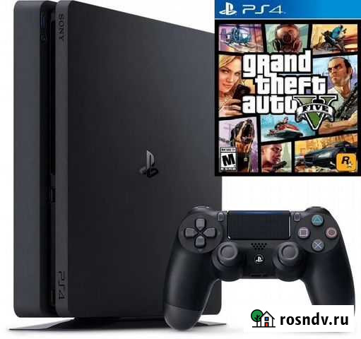 Sony PS4 Slim+GTA 5 Астрахань - изображение 1