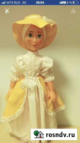 Кукла времен СССР, 1979г новая в родной коробке. 1 Тольятти - изображение 1