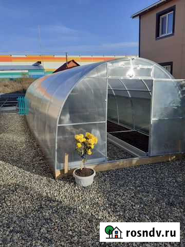 Теплица усиленная от производителя цельные дуги Артем - изображение 1