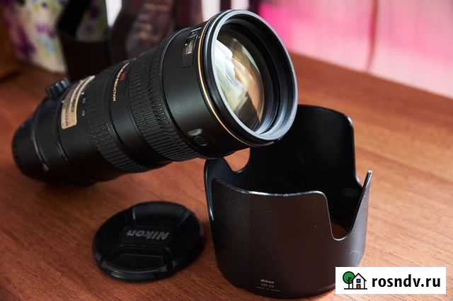 Объектив Nikon 70-200mm f/2.8G ED-IF AF-S VR Zoom Ростов-на-Дону - изображение 1