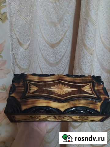 Шкатулка дерево ручная работа Ярославль - изображение 1