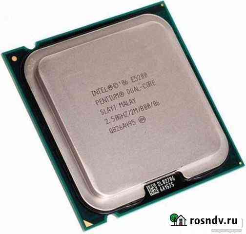 Процессоры Intel Pentium Dual-Core E5400 и E5200 Москва