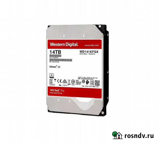Жесткий диск HDD 14TB WD Red Pro Новый Астрахань - изображение 1