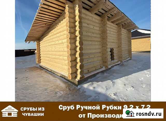 Сруб Бани Ручной Рубки от Производителя Владимир - изображение 1