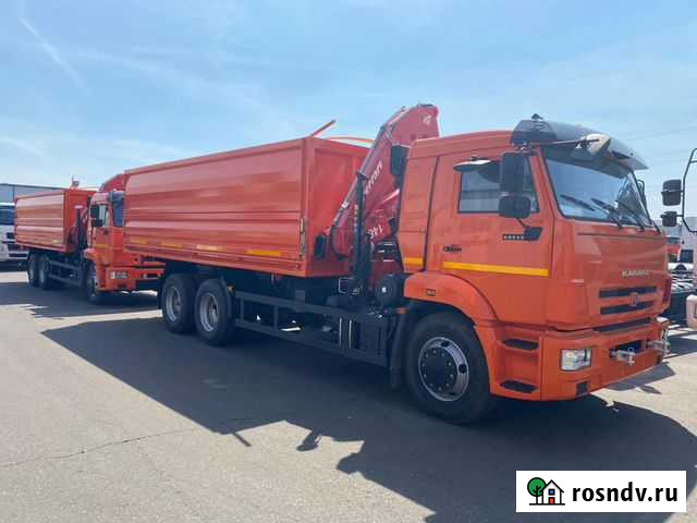 КамАЗ 65115 с КМУ, 2021 Благовещенск - изображение 1