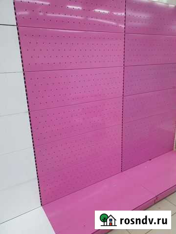 Стеллаж металлический перфорированеый торговый бу Челябинск - изображение 1