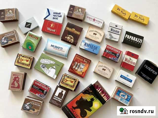 Клюоллекция спичечных коробков спички Екатеринбург - изображение 1