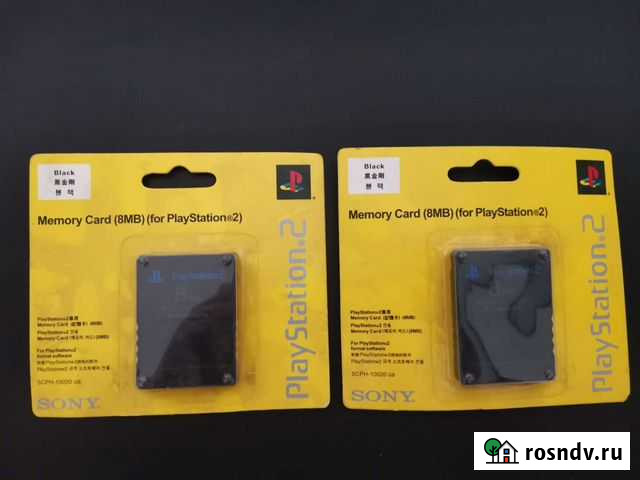 Карты памяти для приставок ps1, ps2 Новоалтайск - изображение 1