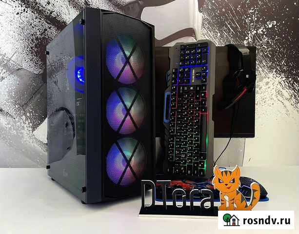 Игровой Компьютер 12 Ядер, 32Gb Озу, SSD Ангарск - изображение 1