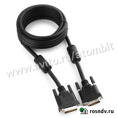 Кабель DVI-D Dual-Link 3,0 м 2f Челябинск - изображение 1