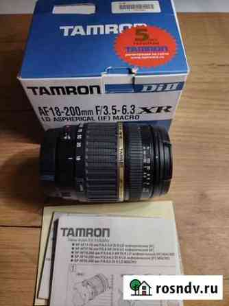 Tamron AF 18-200 mm f/ 3.5-6.3 Di II XR LD Canon Нижний Новгород