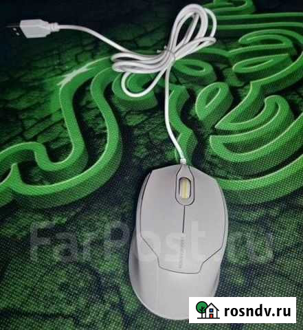 Мышь Maibenben MOU01 USB Новая Белая Смоленск - изображение 1