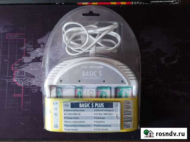 Зарядное устройство Ansmann basic 5 plus Петропавловск-Камчатский - изображение 1