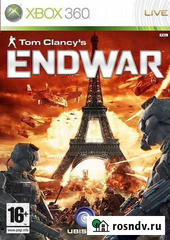 Tom Clancys End War (Xbox 360) Продажа, Обмен Белгород - изображение 1