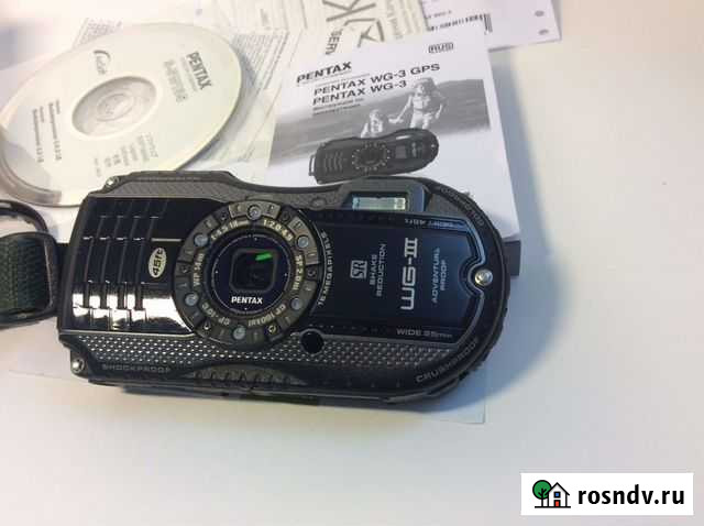 Продам защищенный фотоаппарат Pentax Optio WG-3 Северодвинск - изображение 1