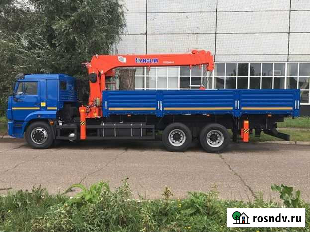 КамАЗ 65117 с КМУ, 2021 Москва - изображение 1