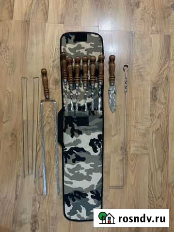 Набор шампуров в чехле Нижний Новгород - изображение 1