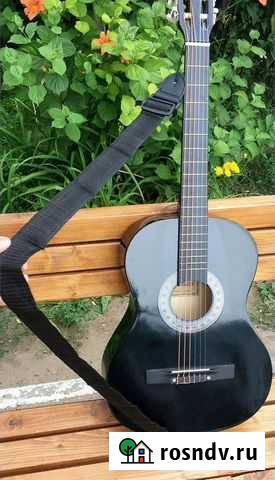 Гитара черная Вологда - изображение 1