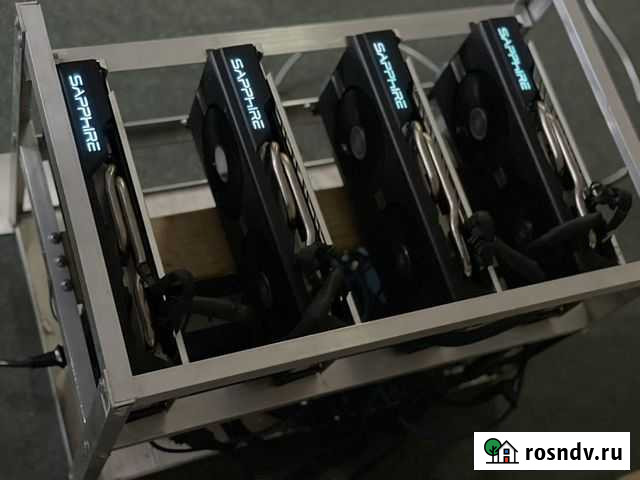 4шт sapphire nitro+ rx580 8gb Хабаровск - изображение 1